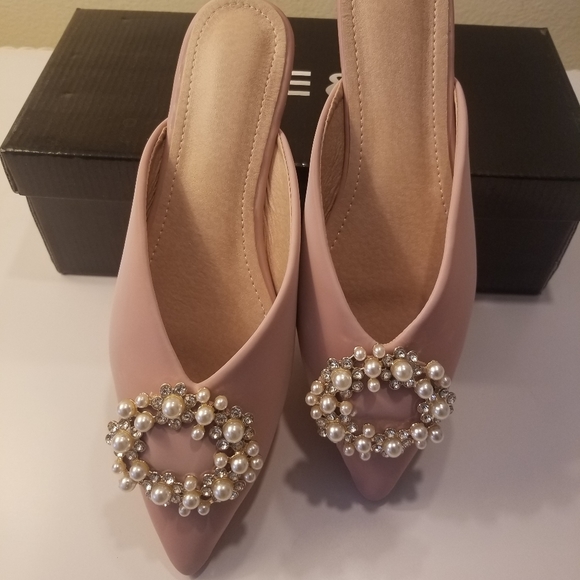 EXQUISITE MULES SLIDES INBOX - Picture 2 of 7